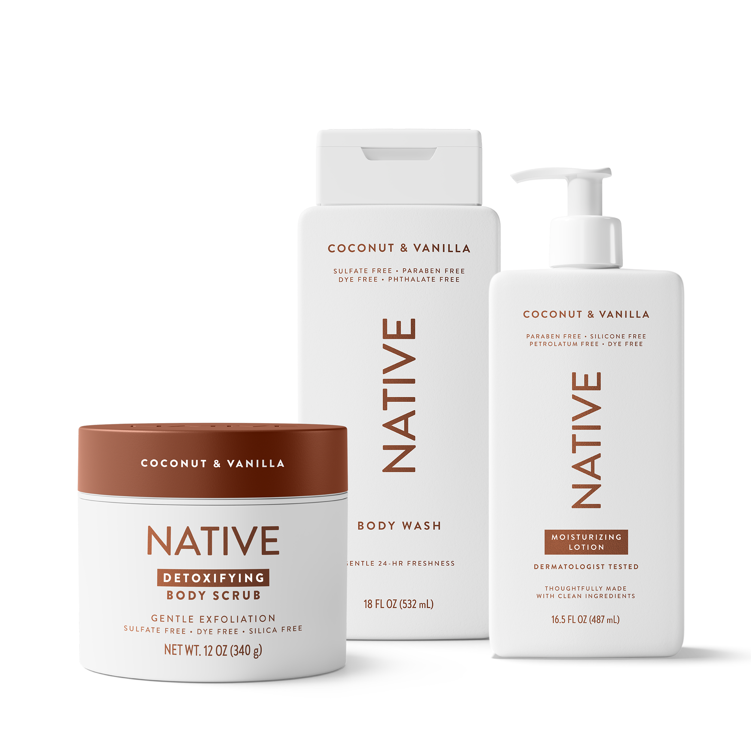 Exfoliate + Hydrate Trio - Home Choice